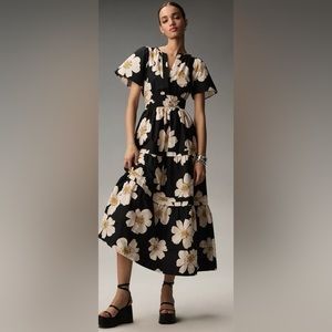 Anthropologie Somerset Maxi Dress Size L